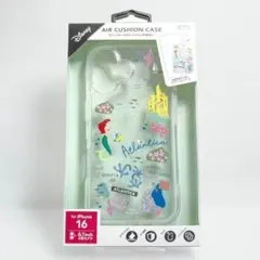 [新品] リトルマーメイド iPhone16 エアクッションケース アリエル