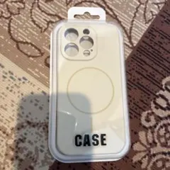 アイボリー マグセーフ対応ソフトケースiPhone16pro用ケース