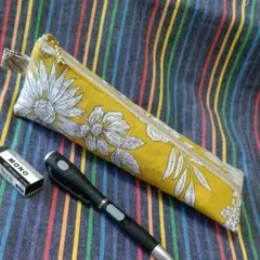花柄ペンケース♪　ハンドメイド