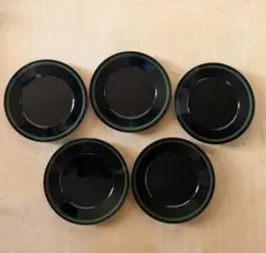 漆器 小皿 茶托 5皿 セット