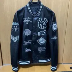 レザージャケットヤンキース