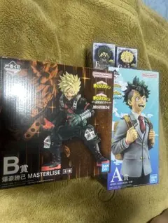 爆豪勝己　フィギュア　セット　一番くじ　プライズ　Qposket 爆豪勝己 フィギュア セット 一番くじ プライズ Qposket - メルカリ