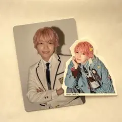 〈HARD WORK〉Never Romanticトレカ シール:西畑大吾