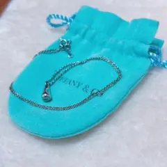 Tiffany & Co. シルバー ティアドロップネックレス
