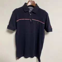 Tommy Hilfiger トミーヒルフィガー ネイビー ポロシャツ XL