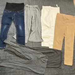 ミルクティー　UNIQLO マタニティパンツ スパッツセット