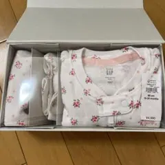 GAP 花柄カバーオール　プレオール90