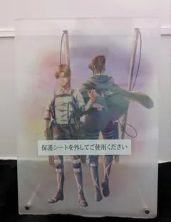 進撃の巨人　一番くじ　E賞 アクリルボード 心臓を捧げよ