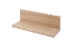壁に付けられる家具 棚 ナチュラル 30cm