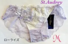 St.Audrey ティアラレースショーツM パープル美匠 刺繍セントオードリーのサムネイル