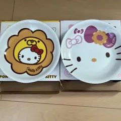 キティちゃん ハローキティ ローソン 40周年 お皿大 ガラスパーティー