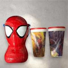 スパイダーマン ポップコーンバケツ ＆ ドリンクカップ 2点 セット USJ限定