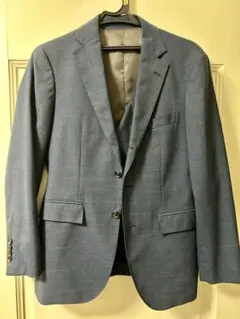 ORIHICA ネイビー3ピースジャケット