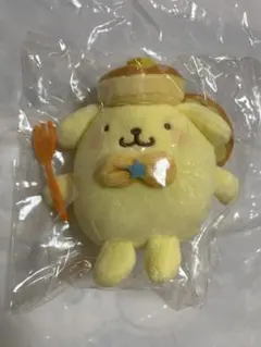 ポムポムプリンハッピーシェアパンケーキ　むにゅぐるみ マスコット