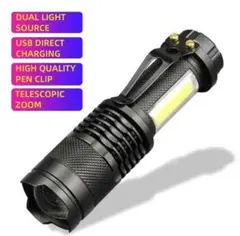 ◆ミニ懐中電灯　充電式　LED 未使用！