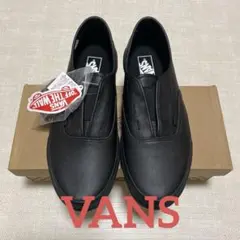 [新品]29cm VANS AUTHENTIC SLIP ON LEATHER黒
