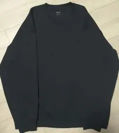 UNIQLO C ユニクロC オーバーサイズスウェットシャツ ブラック