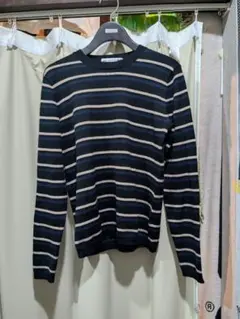 ユニクロ INES DE LA FRESSANGE Lsize ボーダーニット