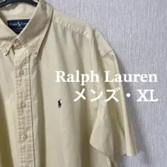 Ralph Lauren 半袖シャツ イエロー XL