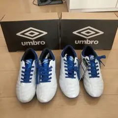 新品 26.0cm umbro製 2足セットサッカースパイクシューズ フットサル 