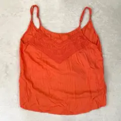 ロキシー キャミソール 刺繍 エスニック ボヘミアン 夏 オレンジ Lのサムネイル