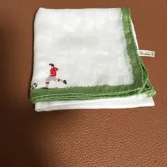 blooming タオルハンカチ サッカー柄
