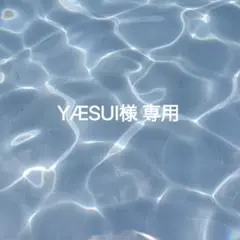 YÆSUI様 専用