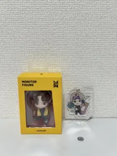 BTS TinyTAN V モニターフィギュア+アクリルキーホルダー