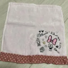 ディズニーストア タオルハンカチ ミニー