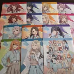 学園アイドルマスター クリアファイル コンプリート 2セット