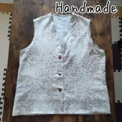 【訳あり】和柄ベスト ハンドメイド