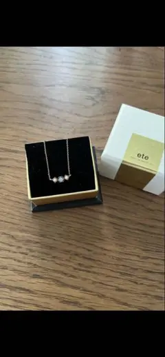 ete ピンクゴールドネックレス オパールとパールのサムネイル