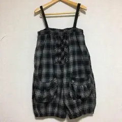 【ARROW アロー】サロペットパンツ チェック used系のサムネイル