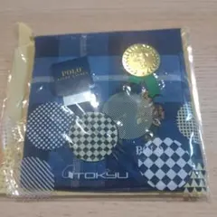 POLO チェック柄 ハンカチ