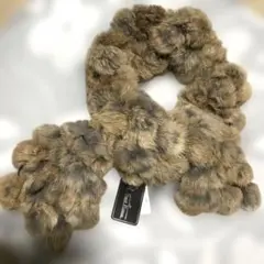 ラビットファーマフラー　　リアルファー￼★