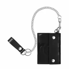 Supreme Leather Chain Wallet Black - メルカリ