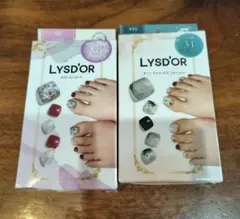 LYSD'ORペディキュアジェルネイルシールのサムネイル