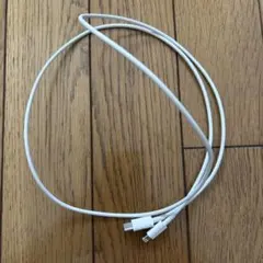ホワイト USB-C 充電ケーブル