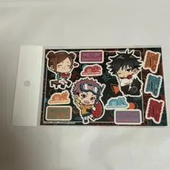 呪術廻戦　ステッカー　夏休みver 虎杖悠仁　伏黒恵　釘崎野薔薇