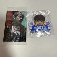 HiGH&LOW JESSE カード NAOTO ネームバッジ