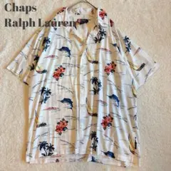 【90’s】CHAPS RALPH LAUREN 総柄アロハシャツ XXL