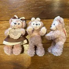 【お得★】ShellieMay シェリーメイ ぬいぐるみバッジ 3体セット