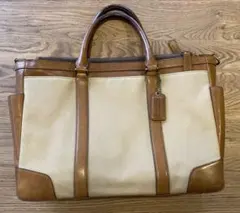 COACH キャンバス レザー ビジネスバッグ