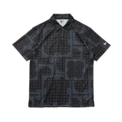 ★希少美品★NEW ERAニューエラ ゴルフ ペイズリーポロシャツのサムネイル