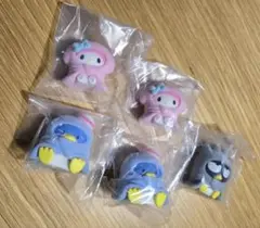 【新品未使用】サンリオキャラクターズ おふとんかぶりっこ 5つセット