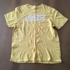 1969 プリント イエロー Tシャツ XL