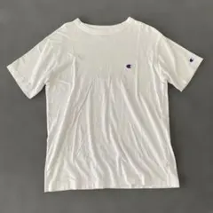 Champion ホワイト Tシャツ Mサイズ
