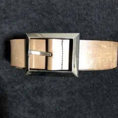 GUCCI ベージュレザーベルト