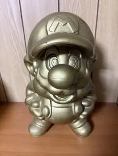 任天堂　スーパーマリオ　ゴールド　黄金のマリオ像　非売品