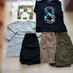 140 男の子　夏服　コーデ　まとめ売り